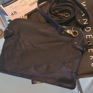 Wanderers Navy Blue and Tan Travel Set With Free RFID card For Your Protection